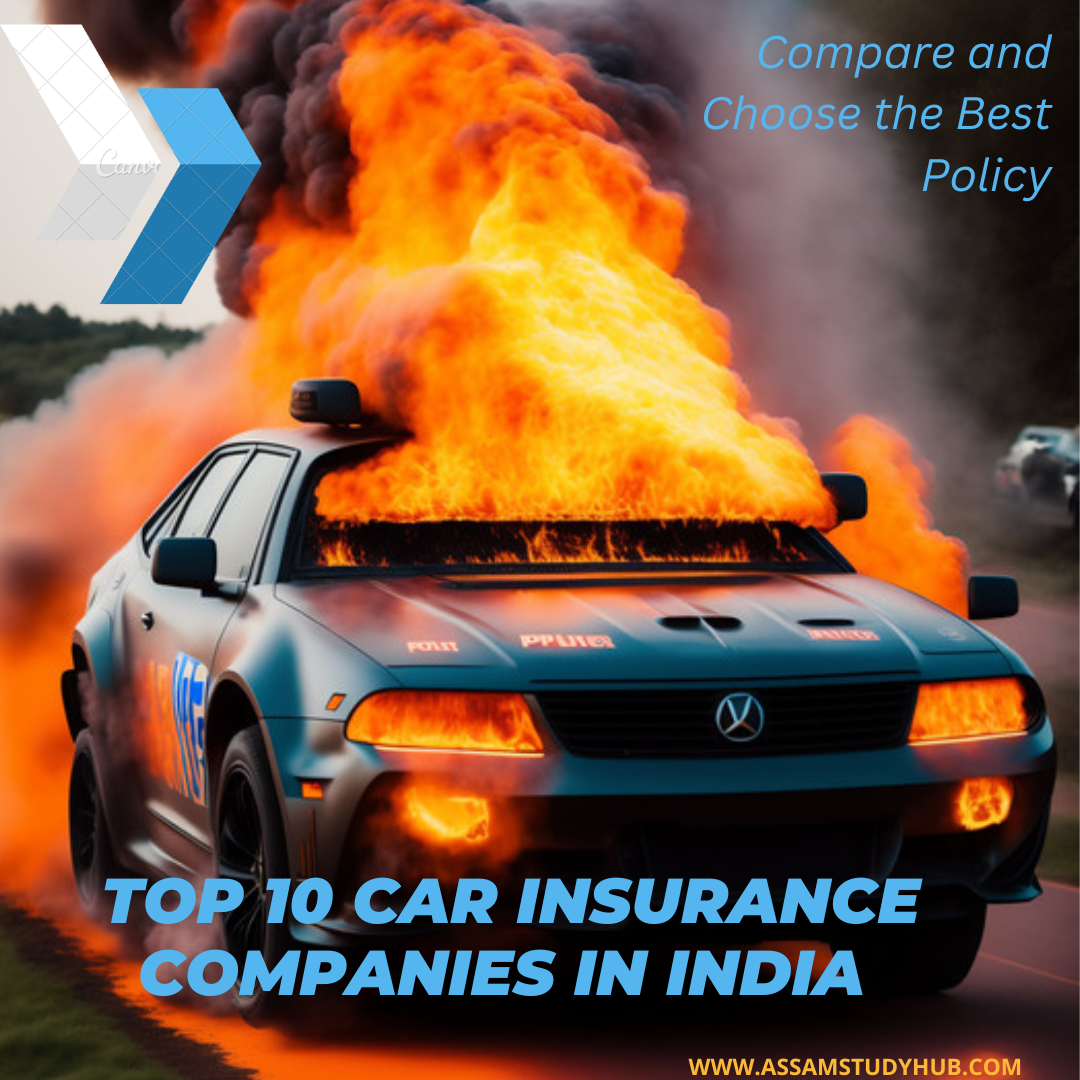Top 10 Car Insurance Companies In India 2023 